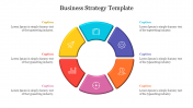 Multicolor Business Strategy Template Slide